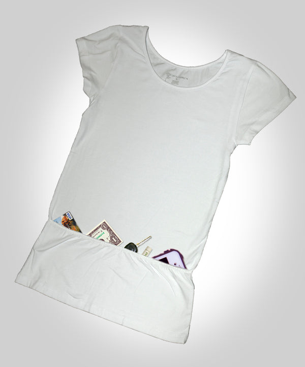The Cap-Sleeve Cari-Cami®-The Camisole With Pockets
